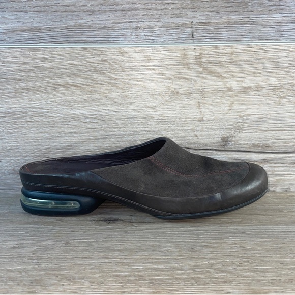 Cole Haan Women's NikeAir G Series Brown Leather Suede Sz 8 B Slip On Shoes EUC! - Picture 5 of 11